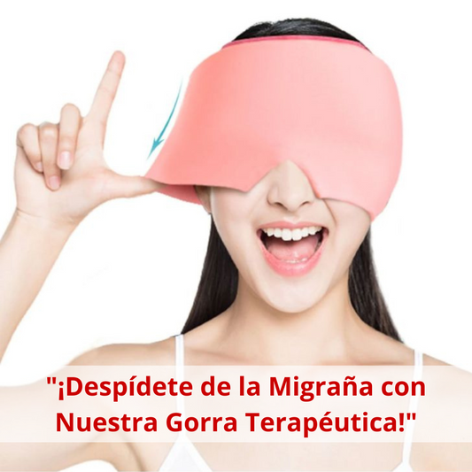 Gorra Antimigraña en Gel Para Terapia De Frío Y Calor