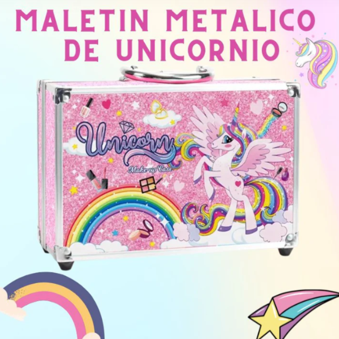 MALETÍN DE MAQUILLAJE 2 EN 1 PARA NIÑAS