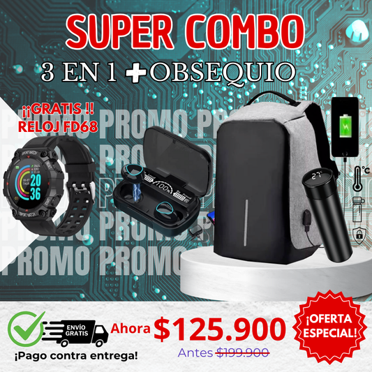 SUPER COMBO DE TECNOLOGIA X4